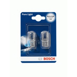   W21/5W 12V W3x16q PURE LIGHT (blister 2) BOSCH 1 987 301 079