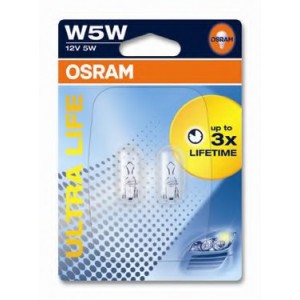   W5W 12V 5W W2,1x9,5d Ultra Life () OSRAM 2825ULT-02B