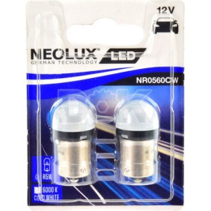   R5W LED 12V 0,8W 15s (2 ) blister NEOLUX NR0560CW-02B