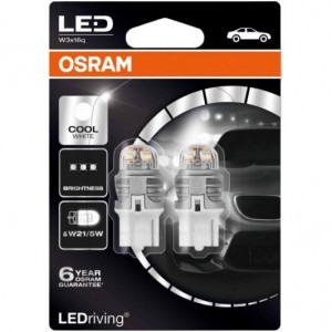   W21/5W 6000K 12V 3W W3X16Q LEDriving Premium (blister 2) OSRAM 7915CW-02B