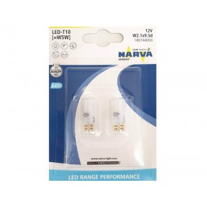   W5W white LED Range Performance 6000K ( 2) NARVA 180744000