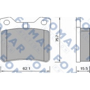    FOMAR Friction FO 638681