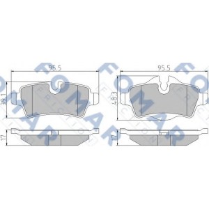    FOMAR Friction FO 845081