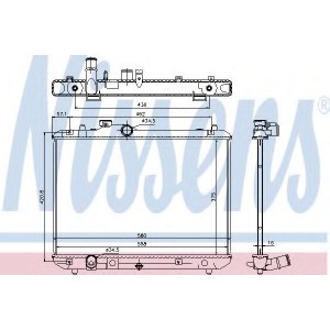   NISSENS 69400