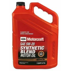   Ford Motorcraft Synthetic Blend 5W-20 ( 5)