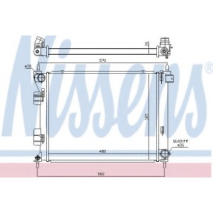  NISSENS 67616