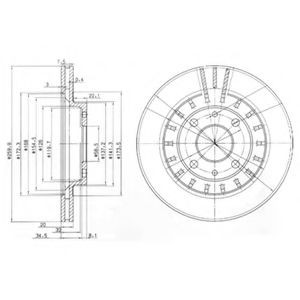   DELPHI BG3806