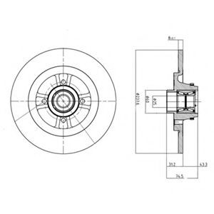     DELPHI BG9025RS