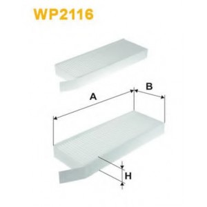   WIX FILTERS WP2116