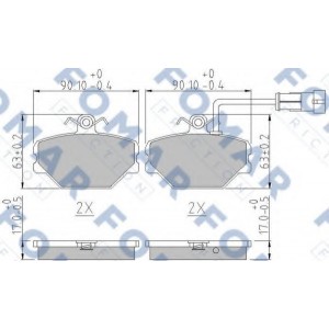    FOMAR Friction FO 448281