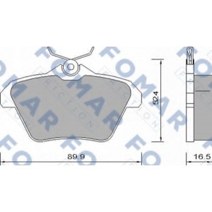    FOMAR Friction FO 650081