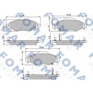    FOMAR Friction FO 913081