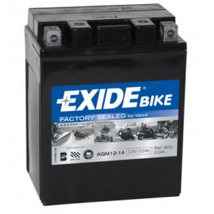  AGM 12Ah 210A EXIDE AGM12-14