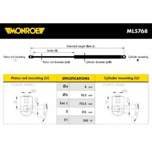     MONROE ML5768