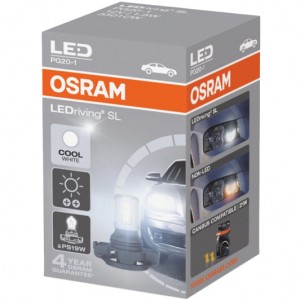   LED 12V PG20-1 6000K PS19W OSRAM 4052899605022