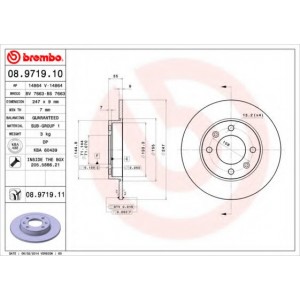   BREMBO 08.9719.10