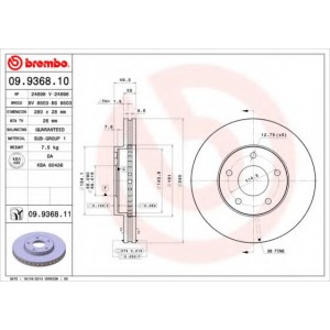   BREMBO 09.9368.11