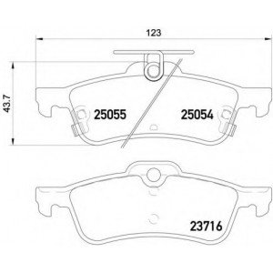    BREMBO P28070