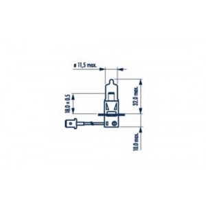  H3 RP 50 12V 55W PK22s NARVA 48335