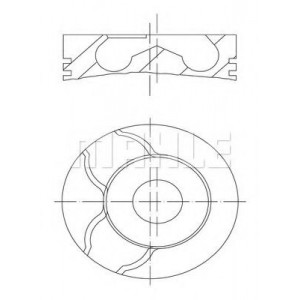  MAHLE ORIGINAL 0222102