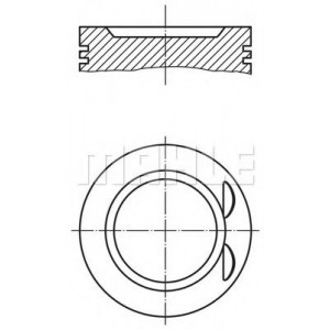  MAHLE ORIGINAL 0332100