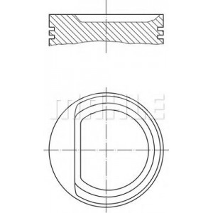  MAHLE ORIGINAL 0102900