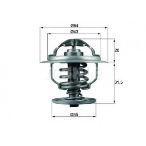  MAHLE ORIGINAL TX 109 87D