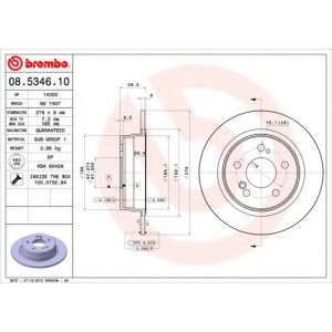   BREMBO 08.5346.10