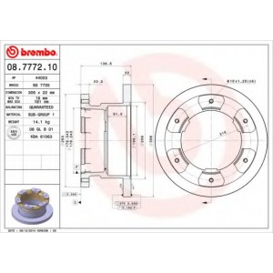   BREMBO 08.7772.10