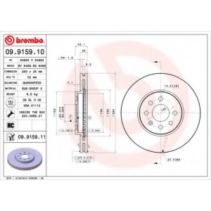   BREMBO 09.9159.10