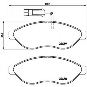   BREMBO P23144