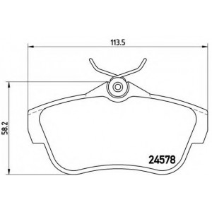   BREMBO P61095