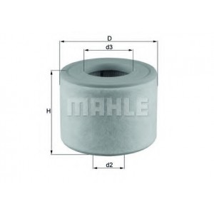   MAHLE ORIGINAL LX2607/2