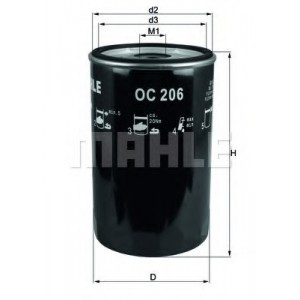   MAHLE ORIGINAL OC206