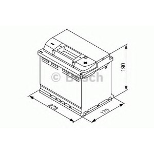  70Ah-12V, R, EN760 BOSCH 0 092 S4E 080