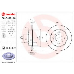   BREMBO 08.5443.11