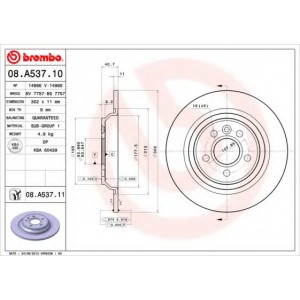   BREMBO 08.A537.11