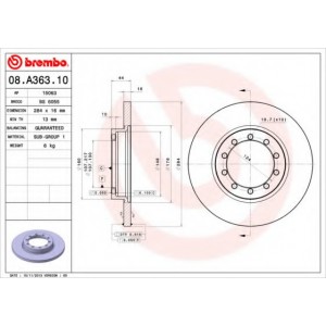   BREMBO 08.A363.10