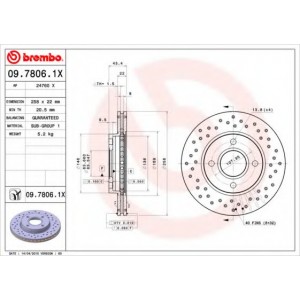   BREMBO 09.7806.1X