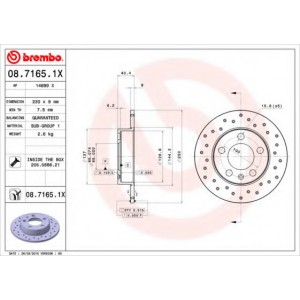   BREMBO 08.7165.1X