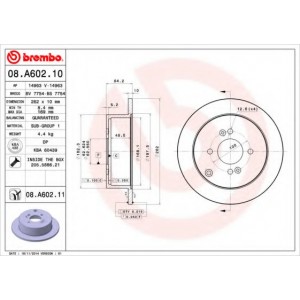   BREMBO 08.A602.11