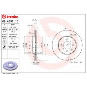   BREMBO 09.A357.10