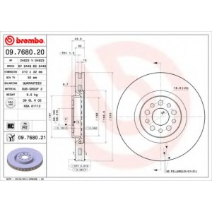   BREMBO 09.7680.21