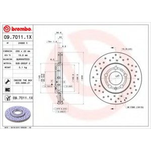   BREMBO 09.7011.1X