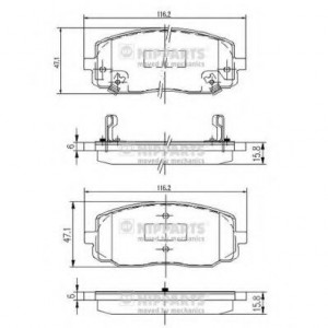   NIPPARTS J3600323