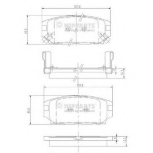   NIPPARTS J3615007