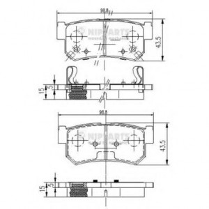   NIPPARTS J3610401