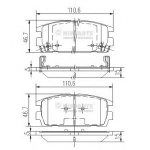   NIPPARTS J3610511