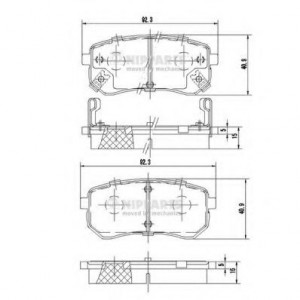   NIPPARTS J3610307