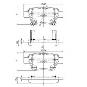   NIPPARTS J3612030